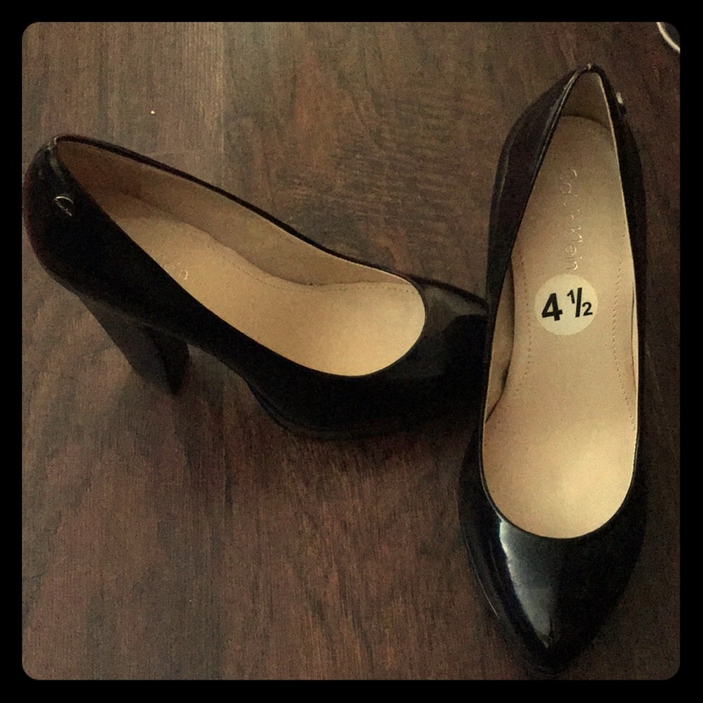 Calving Klein High heels.